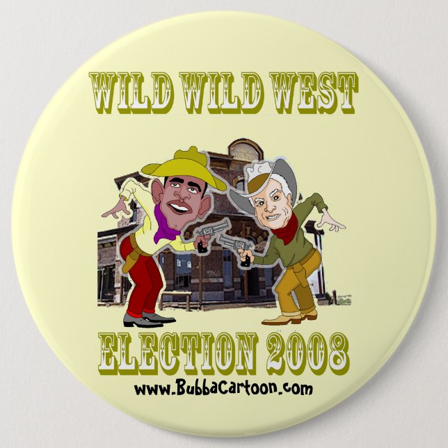 Botón McCain vs Obama - Personalizado (Anverso)