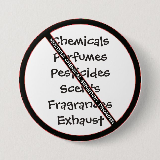 Botón MCSD de desorden de sensibilidad química múl (Anverso)