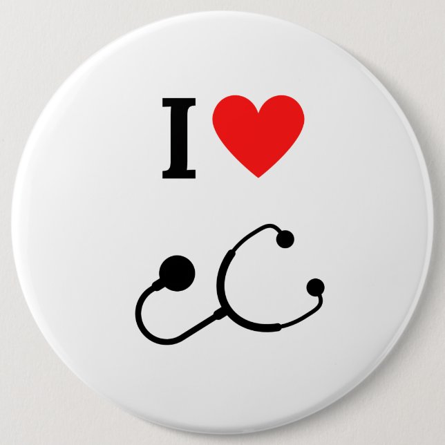 botón médica y estudiante de medicina (Anverso)