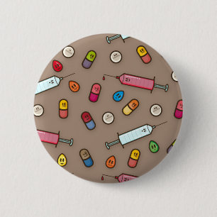botón médico de la locura