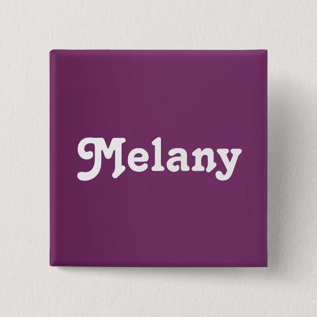 Botón Melany (Anverso)