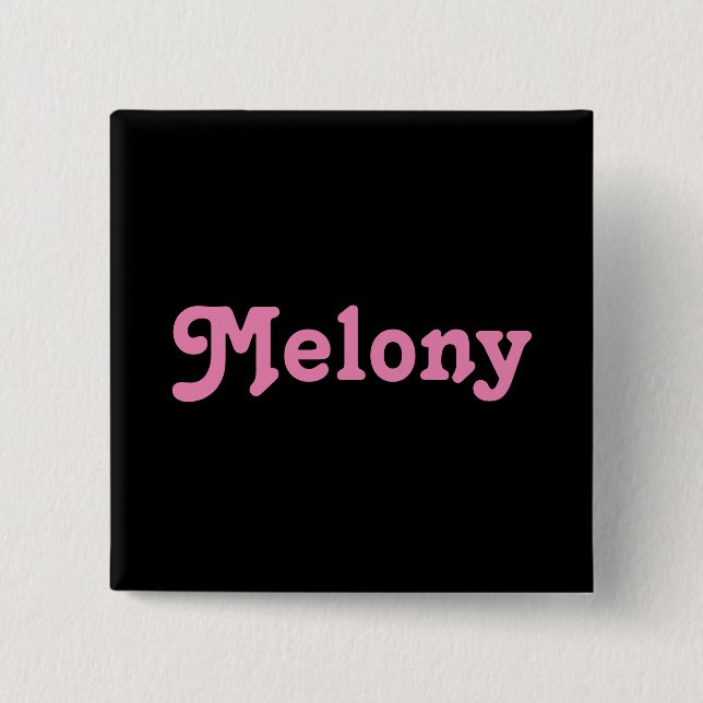 Botón Melony (Anverso)