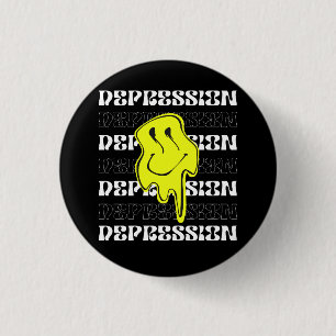 Botón MELT_Depression_Black