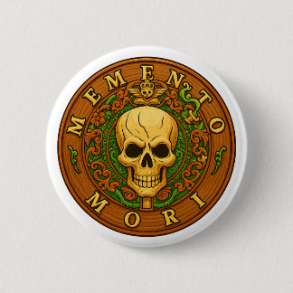 Botón Memento Mori de Phil Elmore