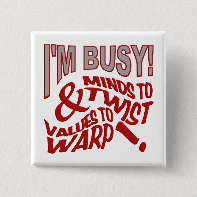 Botón Mentes a Girar (Anverso)