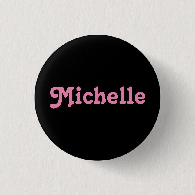 Botón Michelle (Anverso)