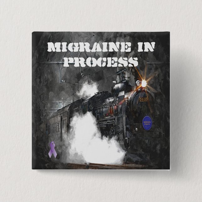 botón Migraine in Process (Anverso)