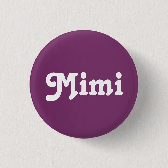 Botón Mimi (Anverso)