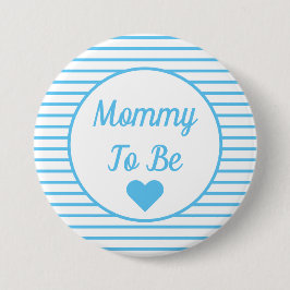 Botón Mommy to be Baby Shower