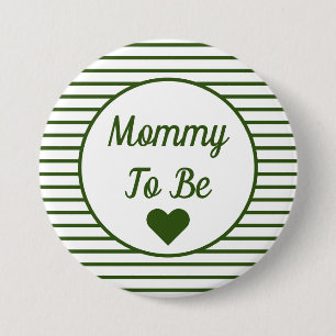 Botón Mommy to be Baby Shower