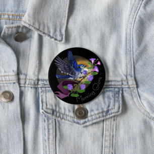 botón Moral Glory Bluejay