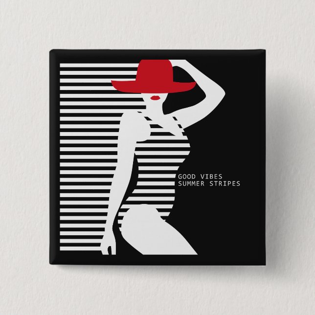 botón Mujer de verano (Anverso)