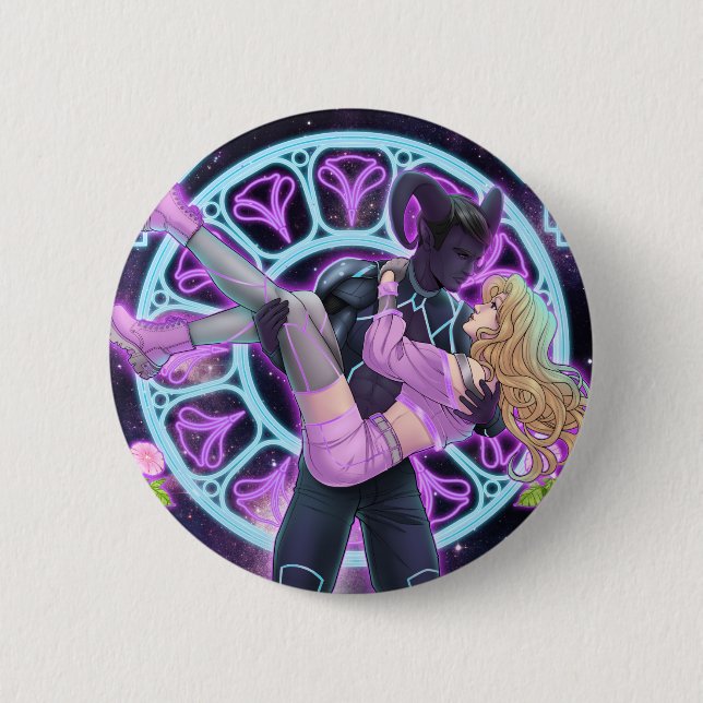 botón Mylomon y Daisy (Anverso)