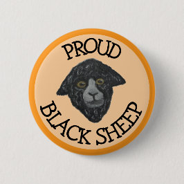 botón Naranja de oveja negra