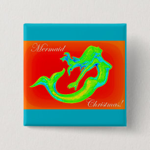 botón navidades de sirena