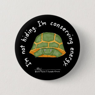 Botón negro conservador de la energía