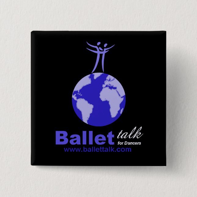 Botón negro cuadrado (Anverso)