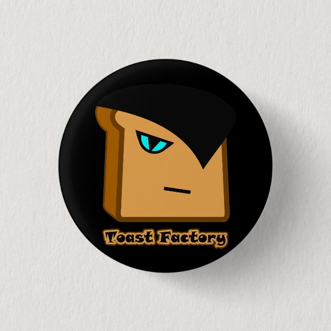Botón negro de Ruan Toastie (Anverso)