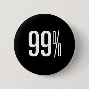 Botón negro del 99%