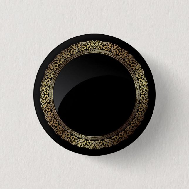 Botón Negro Real (Anverso)