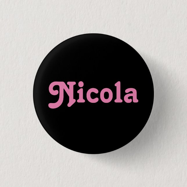 Botón Nicola (Anverso)