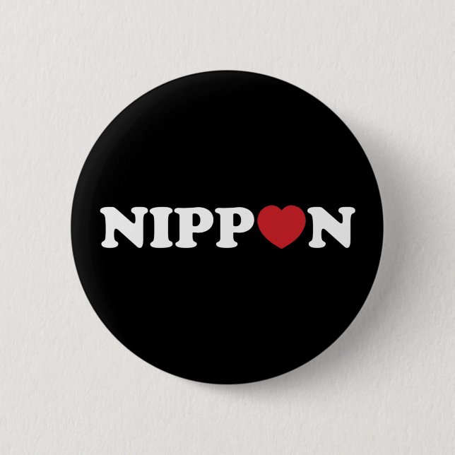 botón Nippon Love Heart (Anverso)
