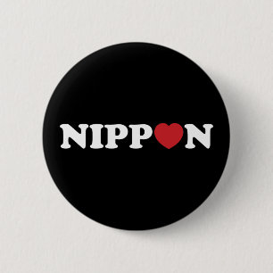 botón Nippon Love Heart