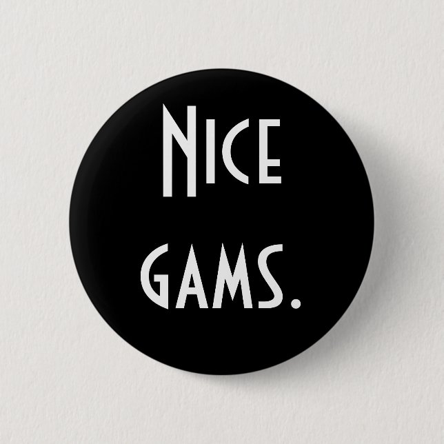 Botón "Niza gams" (Anverso)