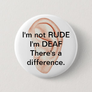 Botón no grosero sino sordo