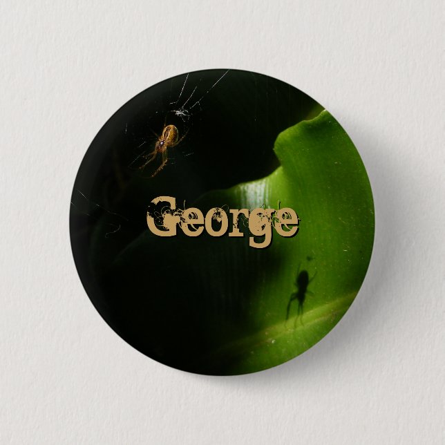 botón Nombre de araña pequeño (Anverso)