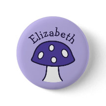 botón Nombre de hongo púrpura