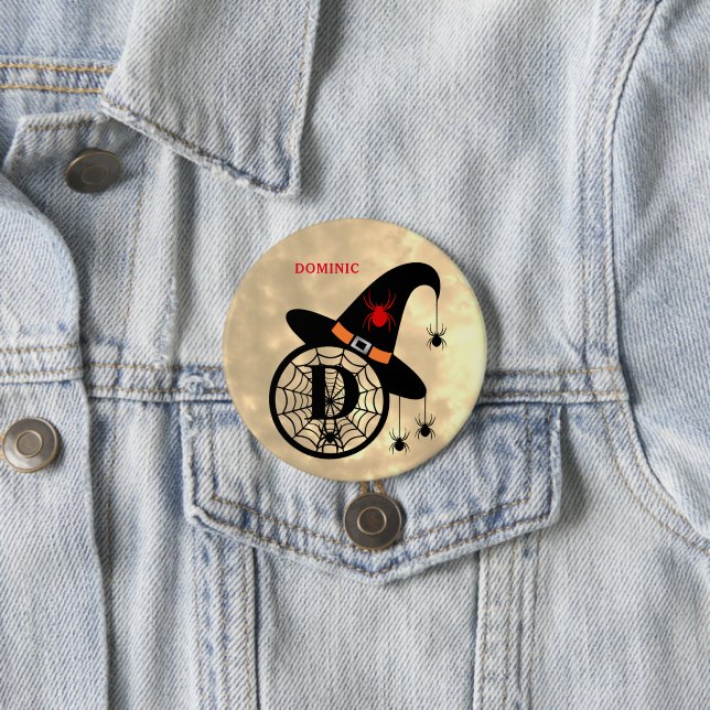 Botón Nombre de las arañas del cielo del Monograma (In situ)