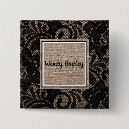 botón Nombre de personalizable de línea y encaje