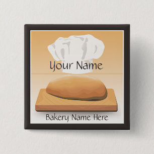 botón Nombre del pan al horno de la panadería