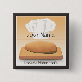 botón Nombre del pan al horno de la panadería