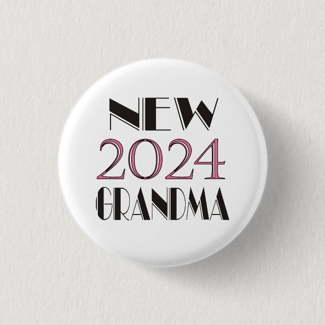 Botón Nueva Abuela 2024 (Anverso)