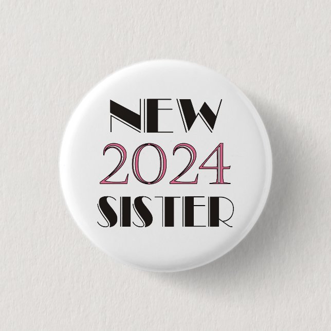 botón Nueva hermana 2024 (Anverso)