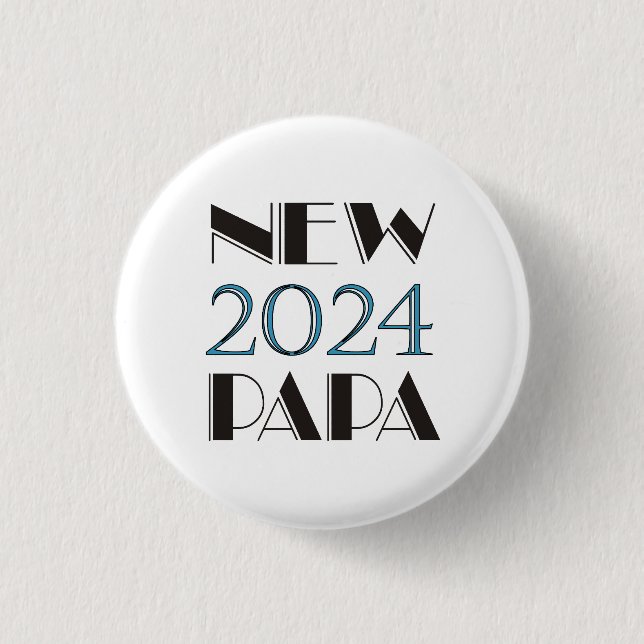 Botón Nuevo Papa de 2024 (Anverso)