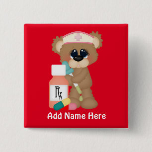botón Nurs Bear add name