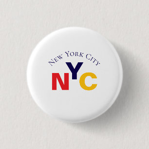 Botón NYC - Classic New York City Souvenir