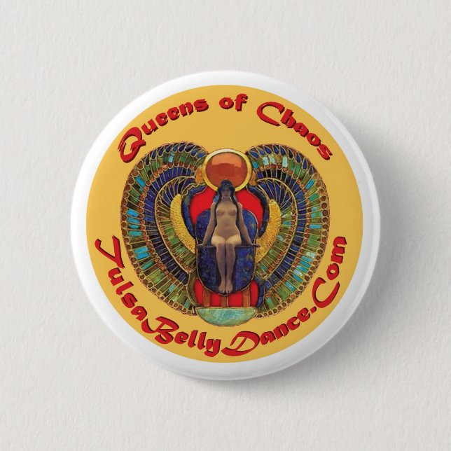 botón o pegatina de la reina del nudie (Anverso)