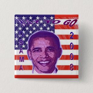 Botón OBAMA 2008