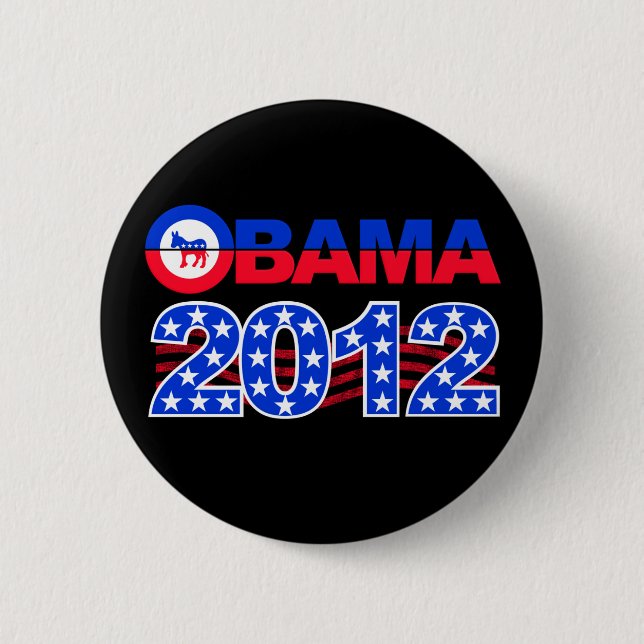 botón OBAMA 2012 (Anverso)