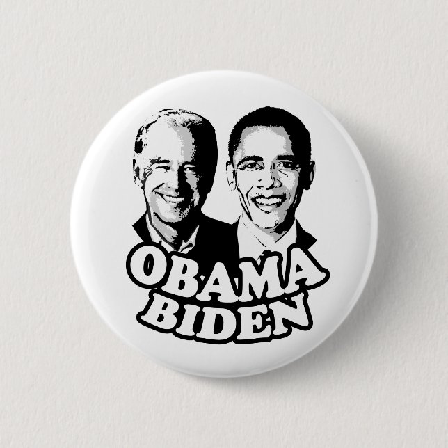 botón Obama Biden (Anverso)
