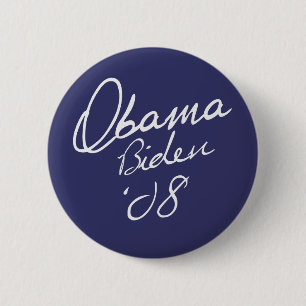 botón Obama Biden '08
