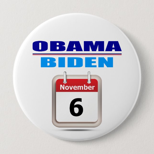 Botón - Obama/Biden - Calendario (Anverso)