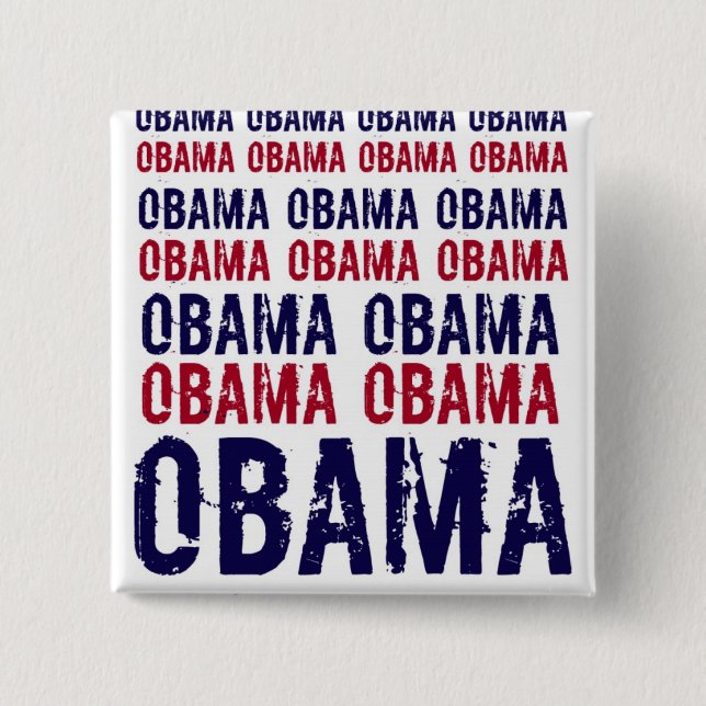Botón OBAMA OBAMA (Anverso)