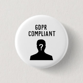 Botón obediente de GDPR