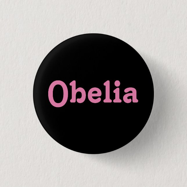 Botón Obelia (Anverso)