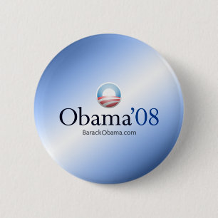 Botón oficial #3 de Obama